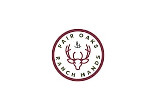 design unique ranch hands logo