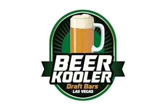 design bar brew beer monogram logo