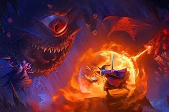 make a dungeon and dragon or any 2d character