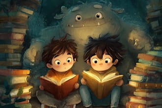 draw children book illustrations