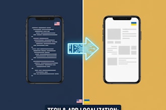 localize your app , website or game from english to ukrainian