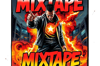 design mixtape album cover