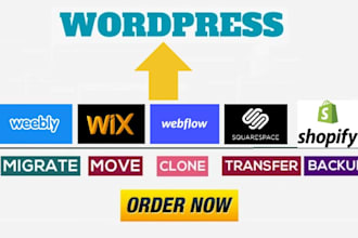 convert wix to wordpress website