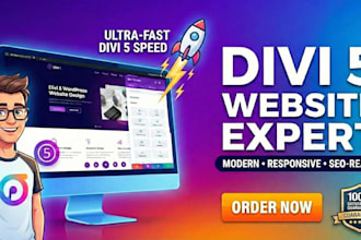 build divi 5 wordpress website design using divi theme, divi builder