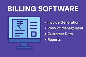 develop tailored billing software for your business