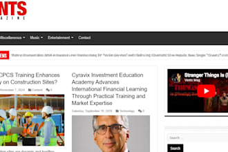 publish your articles on music and google news magazines