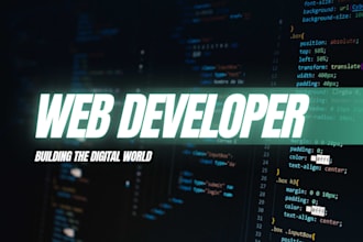 build custom responsive website in HTML, CSS, bootstrap, javascript