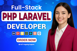 develop PHP laravel web apps with ai and API integration