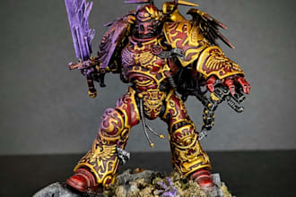 paint your warhammer 40k or age of sigmar miniatures