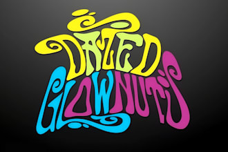 do create psychedelic, rock, trippy metal logo design