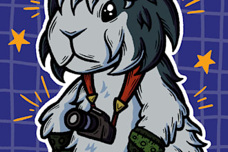 create a mascot for your buisness or yourself