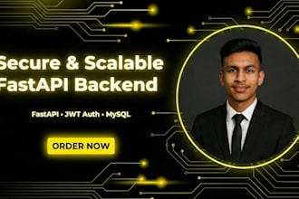 build a secure and scalable python backend