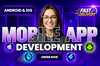 do mobile app development android ios app, building mobile app flutter developer