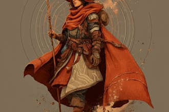 dnd, fantasy character and dnd character