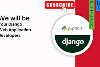 develop a professional django web application with rest API and modern UI