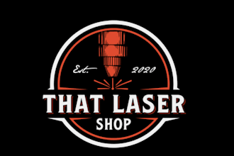 do modern laser logo design