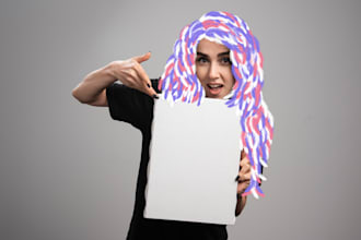 create unique transgender inspired feather hair illustrations