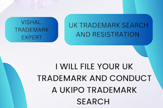 file your UK trademark and conduct a trademark search