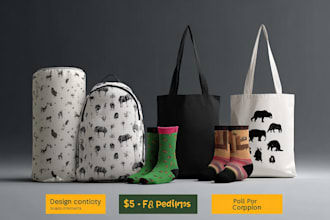 design tote bag print backpack belt handbag purse duffle and bag tech pack socks