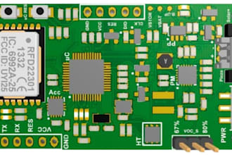 expert pcb hardware designer, pcb layout and embedded system iot development,