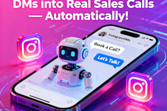 automate lead qualification, appointment booking and  sales