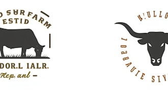create a unique cattle brand mark for livestock and ranch use
