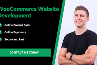 build a woocommerce website