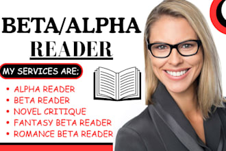 beta and alpha read your critique manuscript romance beta reading fantasy reader
