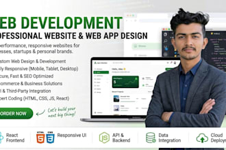 build react website fast