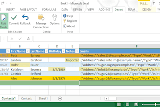 create google workspace addon, excel plugins, gmail, vsto and api integration