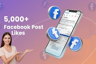 safe 5,000 facebook post likes with no bots