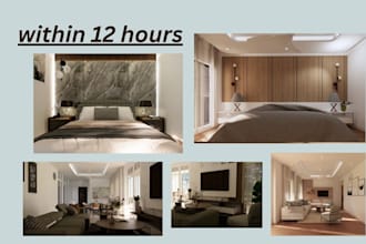 redesign your bedroom, kitchen, bath, and lounge in 12 hours