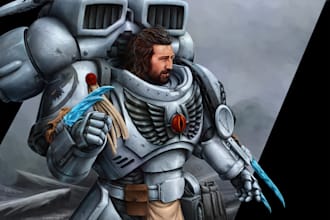 create dnd or tabletop game artworks