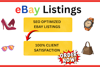ebay product listing, ebay listing, ebay product upload, ebay bulk listing