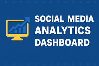build a custom social media analytics dashboard