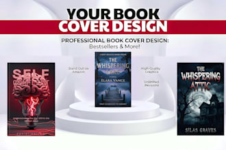 amazon KDP ebook and paperback cover design