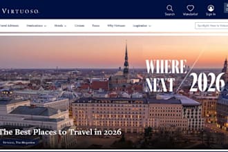 design squarespace travel agency website direct booking travel website