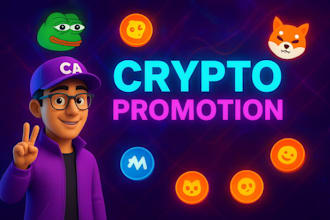 crypto promotion, memecoin marketing, solana memecoin, token meme promotion