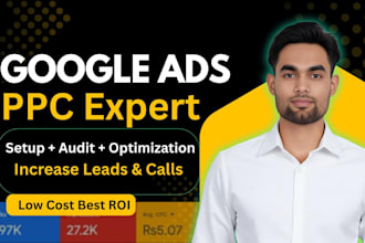 setup google ads audit and optimization for roofing companies,leads