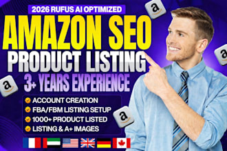 set up amazon fba fbm product listings for pl, SEO amazon listing optimization