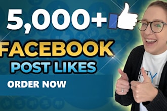 safe 5000 facebook post likes with no bots
