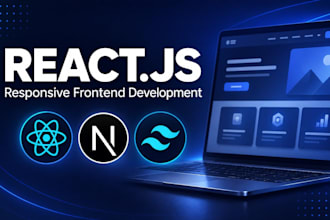 build a responsive react js frontend from your figma design