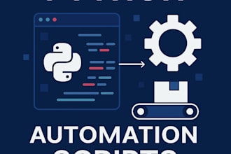 automate your tasks with custom python scripts