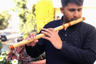 teach indian flute bansuri lessons for beginners to advanced players