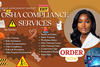 provide osha compliance training, risk assessment, and safety documentation