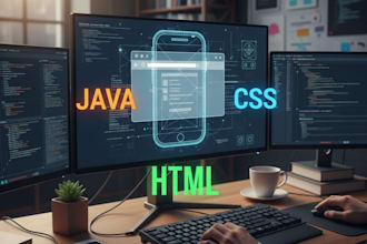 programmer app and website html css java