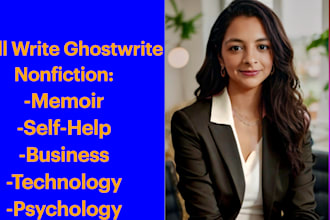 ghostwrite your memoir or nonfiction book