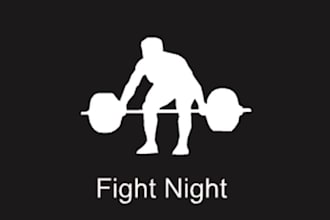 create a high intensity artwork logo for a gym rat