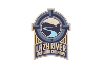 design modern awesome brewing company logo