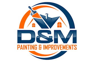 make a professional painting logo with unlimited revision